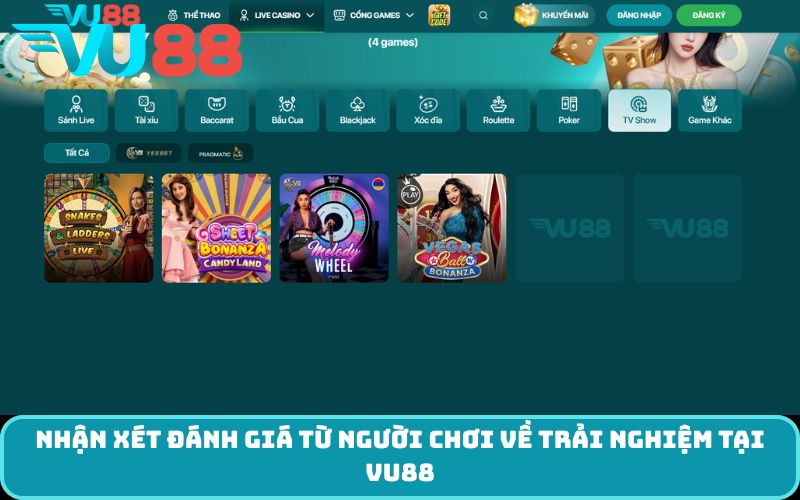 Nhận Xét Đánh Giá Từ Người Chơi Về Trải Nghiệm Tại VU88