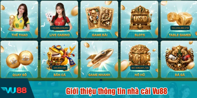 Giới thiệu thông tin nhà cái Vu88