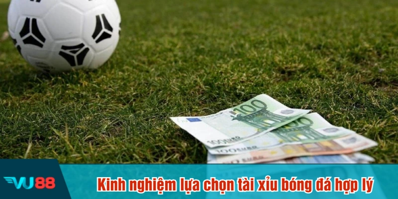 Kinh nghiệm lựa chọn tài xỉu bóng đá hợp lý