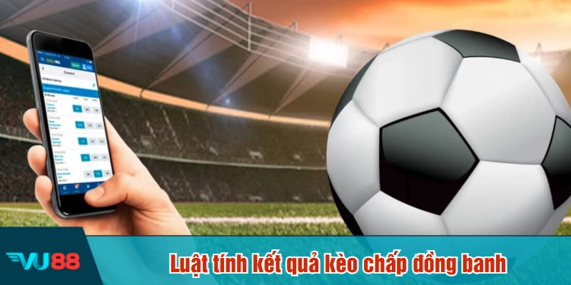 Luật tính kết quả kèo chấp đồng banh