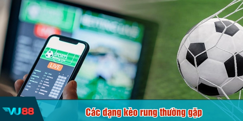 Các dạng kèo rung thường gặp