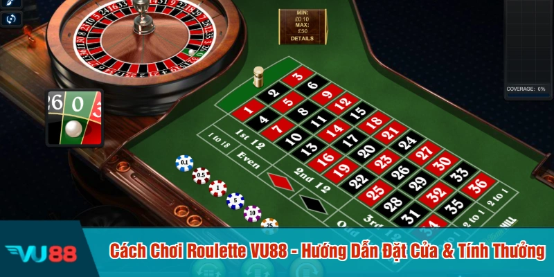 Cách chơi roulette Vu88