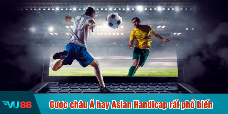 Cược châu Á hay Asian Handicap rất phổ biến