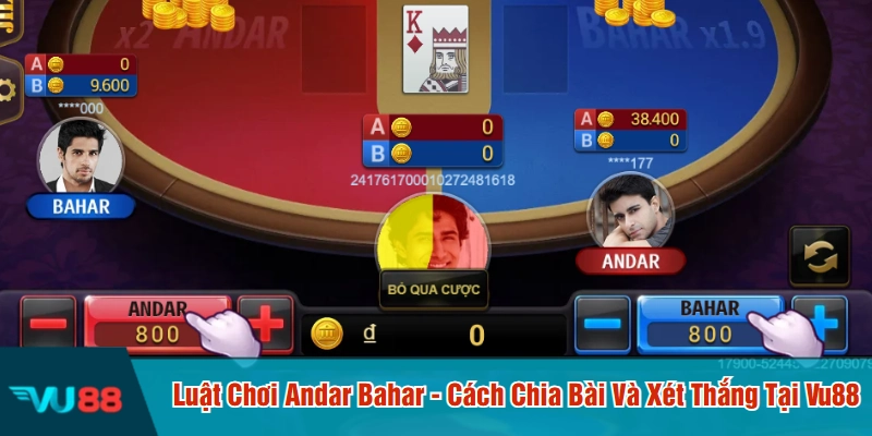 Luật chơi andar bahar