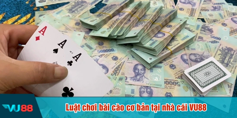 Luật chơi bài cào cơ bản tại nhà cái VU88