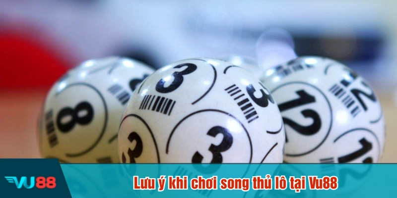 Lưu ý khi chơi song thủ lô tại Vu88