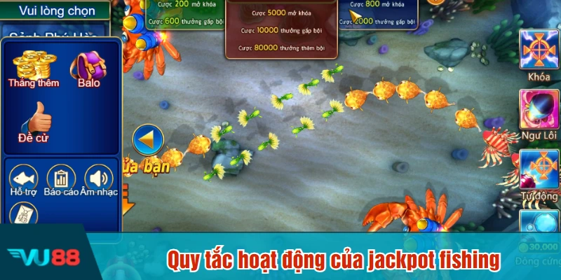 Quy tắc hoạt động của jackpot fishing